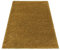 Stilvoll Günstig by ELMM Teppich Wohnzimmer Schlafzimmer Gold 60 x 110 Unicolor - Einfarbig Hochflor