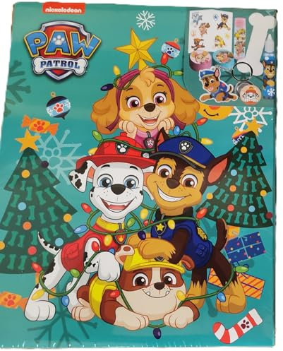 Paw Patrol Bath & Fun Calendar