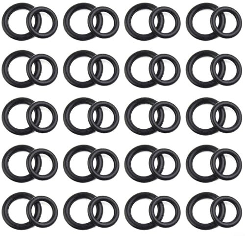 O for RING Set for Your For Pressure Washer Needs Includes a Total of 40 Rubber Seals in Two Sizes