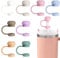 8 Pièces Couvercles de Paille Pour Tasse Stanley, Bouchons de paille en Silicone Réutilisables, Portable Bouchon Anti-Fuite en Paille, Couvercle de Paille avec 10 MM Accessoires Stanley Cup