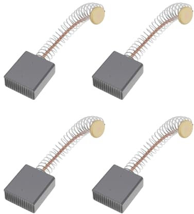 VGOL 4 Escobillas de Carbón para Motor de 7 X 15 X 17 Mm Compatible con RUBI Rubimix Mezcladores.