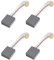 VGOL 4 Escobillas de Carbón para Motor de 7 X 15 X 17 Mm Compatible con RUBI Rubimix Mezcladores.