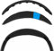 Geekria Almohadilla de gel refrigerante compatible con auriculares Bose QuietComfort 35 II Gaming, QC 35/35 II, QC45, QC SE (negro)