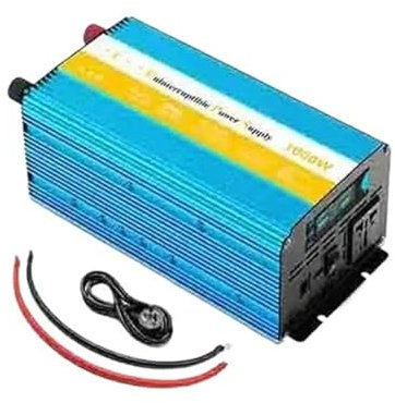 Transformateur Convertisseur Puissance Voiture 12V CC Vers CA 220V Convertisseur Charge 1000W 2000W 3000W Chargeur Batterie Secours Onduleur À Onde Sinusoïdale Onduleur(24V,220V-230V(50HZ)_2000W 1000W