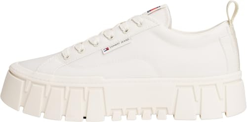 Tommy Jeans Damen Tjw Flatform Chunky Sneaker En0en03036Low Top