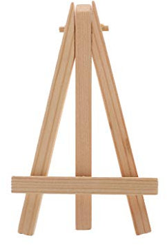 Holz-Staffelei-Staffelei, Ständer, verstellbar, für Dreieck, Regal für Anfänger, Kreatio lernen