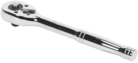 Sealey S0705 Ratchet Wrench with Pear-Head Flip Reverse, 3/8 Square Drive, Silver