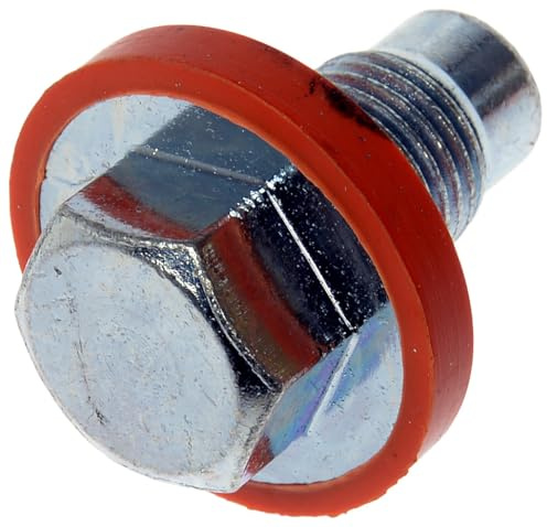 Dorman 090-058.1 Oil Drain Plug Pilot Point Molded Gasket 1/2-20, Head Size 5/8 In. Compatible with Select Models