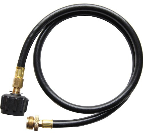 Cuisinart 4-Fuß Gasgrill Schlauch, Schwarz, Gummi, HARDWARE_TUBING, 1 Stück