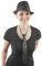 Foxxeo schwarze Pailletten Krawatte für Damen und Herren zu Fasching Karneval Motto Party Paillettenkrawatte