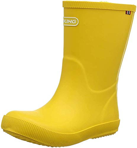 Viking - Stivali Classic Indie, Unisex bambini, Amarillo (Gelb (10)), 24