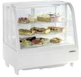 Vitrine Kühlfunktion anzubringen 100L Weiß
