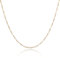 PRINS JEWELS 14 Karat 585 Gold Italienisch Flach Figaro Kette Unisex - Breite 2.2 mm - Länge wählbar (50)