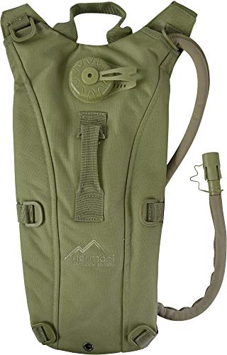 Trinkrucksack / Hydration Wander-Rucksack Wasserrucksack Trinkblase Laufrucksack mit TBU-Beutel 2,5 Liter Farbe Oliv