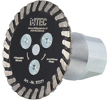 Diamant-Trennscheibe Fliesentrennscheibe Mini Turbo Fliese 50mm M-14 Aufnahme BTEC