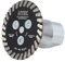 Diamant-Trennscheibe Fliesentrennscheibe Mini Turbo Fliese 50mm M-14 Aufnahme BTEC