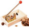 Nussknacker Nußknacker Nusszange Walnüsse Schwerlast, Macadamia Opener Schälmaschine Langlebiger Metallgriff Und Organizer Aus Holz Für Haselnüsse, Paranüsse, Mandeln, Pekannüsse