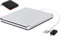 SOMDARHK External CD Drive for PC: USB-C Portable Slot-in DVD Burner - Aluminum Alloy +/- RW Superdrive with Type-C Adapter & Case for Apple Mac MacBook Windows (Silver)