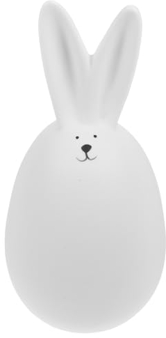 WINOMO Kaninchen Figur Miniature,Hase Osterhase 7.5cm,Keramik Hase Statue Osterhasen Figuren Tierfigur Dekofigur, Dekofigur Frühling Ostern Keramikhase