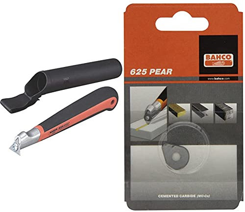 Bahco 625 - Grattoir de poche & 625-Pear Lame pour grattoir en forme de poire Carbure (Import Grande Br...