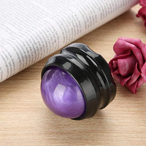 OKAT Körper-Entspannungs-Kugel-Massage-Roller, Handmassagegerät, manuelle Massage-Kugelgelenk-Schmerzen für Muskelkater (Violett)