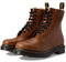 Dr. Martens Damen Serena Leder Brüniert Wyoming Dunkelbraun Mode-Stiefel, Saddle Tan, 43 EU