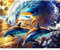 Malen Nach Zahlen Erwachsene Ozean Delphin Tier Farbzeichnung Ölbild Auf Leinwand Gemälde Von Numner Home Decoration Art, Rahmen Zum Selbermachen, 40 X 50 Cm Digitales Ölgemälde Diy Gemälde Wohnzimm