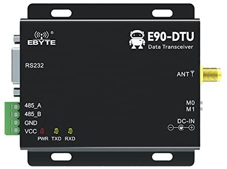 Lora Gateway Wireless Digital Radio 433 MHz 33 dbm Long Distance 12KM E90-DTU (433L33) RS232 RS485 Storage Gateway Modbus TCP RTU