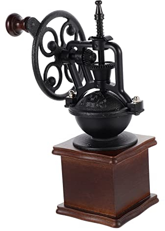 LIFKOME 1 Pc Moulin à Café Moulin à Poivre Machines à Expresso pour La Maison Moulins à Café à Bavures Cafetière Mini Main Machine Expresso Manuelle Broyeur Ancien Coureur Bureau Le Fer