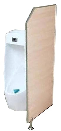 Urinal Schallwand Bodentyp Urinal Trennwand Herren Urinal Screen WC Trennwand für Schulen/Einkaufszentren/Öffentliche Orte (1 Artikel)