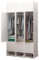 MAGIC SELECT Armario Modular. Estantería de Módulos. Organizador Modular de Ropa. Ropero para Hogar. Estante de Almacenamiento para Dormitorio, 18 Módulos, 2 Barras, 192x105 cm.