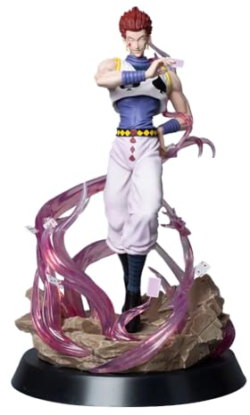 Gooyeh Hisoka Figur PVC Statue Modell Hisoka GroßE GrößE Anime Figur SammlerstüCke Verpackt Action Figuren Skulpturen Nach Hause Dekorationen Geschenke 32cm