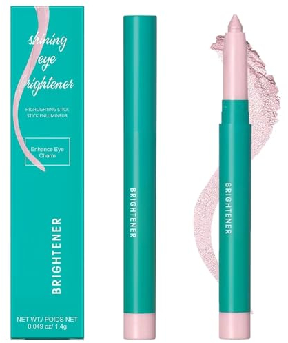 Ombre à paupières eyeliner - crayon fard à paupières - crayon eyeliner brillant - maquillage crémeux chatoyant (rose)