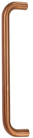 Access Hardware Satin Copper D Shaped Door Pull Handles - 400mm Centres