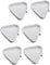 Haogo Steam Mop Pads,6 pcs Universal Washable Triangular Microfiber Cleaning Pad Cover Washable Cloths for X5 Steam Mops and H2O