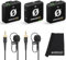 Rode Wireless ME Dual Mikrofon Funksystem + 2X Lavalier II Ansteckmikrofon + keepdrum Mikrofasertuch