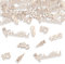 60 Stück Einschulung Deko, Holz Schulkind Konfetti Tischdeko, Schulanfang Deko Junge & Mädchen, Stift Zuckertüten Streudeko Konfetti, ABC 123 Zuckertüte Confetti, für Schulanfang Tischdeko Einschulung