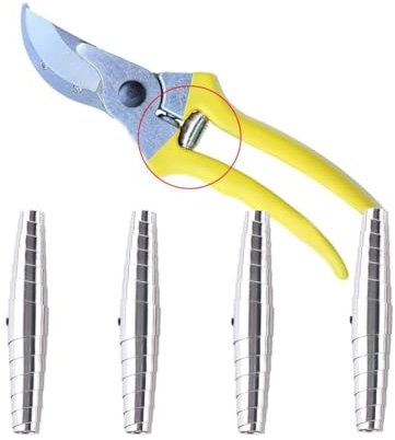 RDNKVB 4 Stück Gartenschere Ersatzfeder Edelstahl Feder Ersatz Rebscherenfeder Gartenschere Federteile Volute Gartenscherenfedern Allgemeine Art Ersatzfedern (5,8 cm)