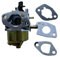 PEGGYLIN Vergaser-Dichtungssatz, Montage passend for Powermate PFTT142 11 Zoll 150 cc Gas-Frontzinkenfräse