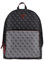 Guess Milano Compact Backpack, Rucksack, Logoprint Schwarz