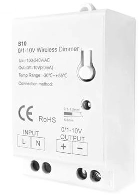 3.0 Regolatore di luminosità della luce LED AC100-270V 0-10V 1-10V(0-10V Dimmer Control)