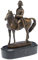aubaho Bronze Napoleon mit Pferd Bronzeskulptur Bronzefigur Skulptur antik Stil