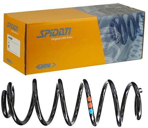 SPIDAN Fahrwerksfeder 86470 Hinterachse | Kompatibel mit: VW GOLF VI, SCIROCCO III