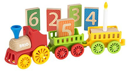 BRIO 30449 - Großer Geburtstagszug, bunt