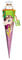 ROTH 3D Bastelschultüte Pferd Huppi 80cm 6-eckig Rot(h)-Spitze Filzverschluss