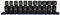 Astro Pneumatic Tool 78244 11Piece 1/2 Drive Nano Pinless Universal Impact Sockets - Metric