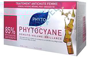 PHYTO Anti-Haarausfall Kur Ampullen für temporären Haarausfall, 90ml - PZN: 04539463 - Frauen, Damen
