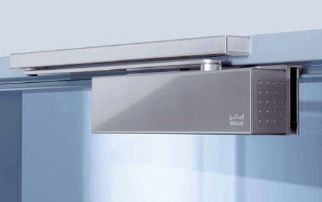 Dorma - Ferme-porte a came ts 92 contur-coloris argent - Finition.Noir -