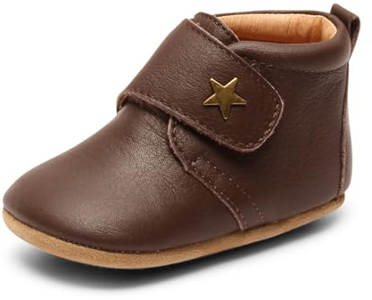 Bisgaard Unisex Kinder Baby Star Hausschuhe, Braun, 27 EU