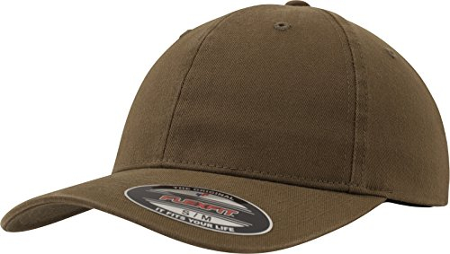 Flexfit Unisex 6997-Flexfit Garment Washed Cotton Dad Hat Kappen, Loden, S/M